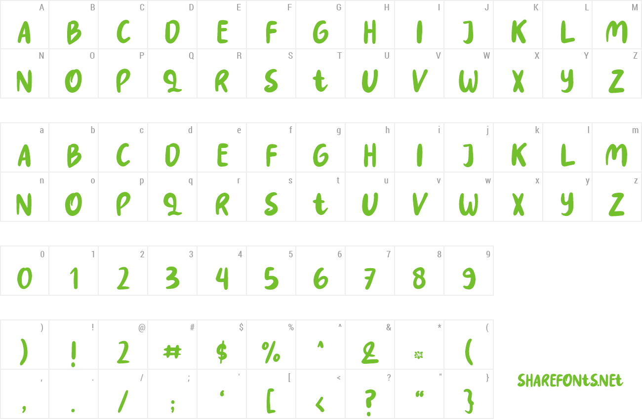 Font Retro Shuffle preview